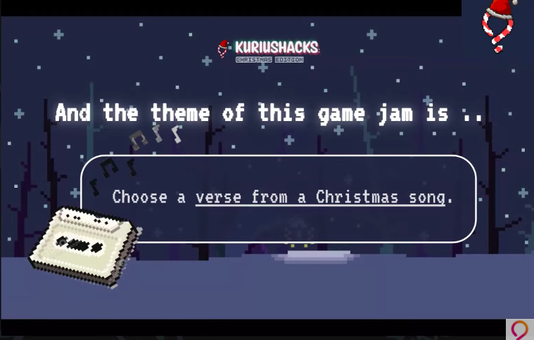 KuriusHacks Christmas Hackathon Game Image 1